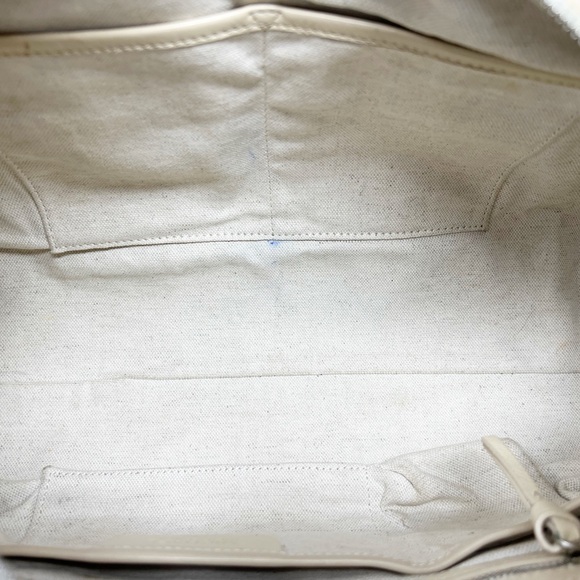 MICHAEL KORS Western Light Beige Leather Hobo Shoulder Handbag - Picture 6 of 12